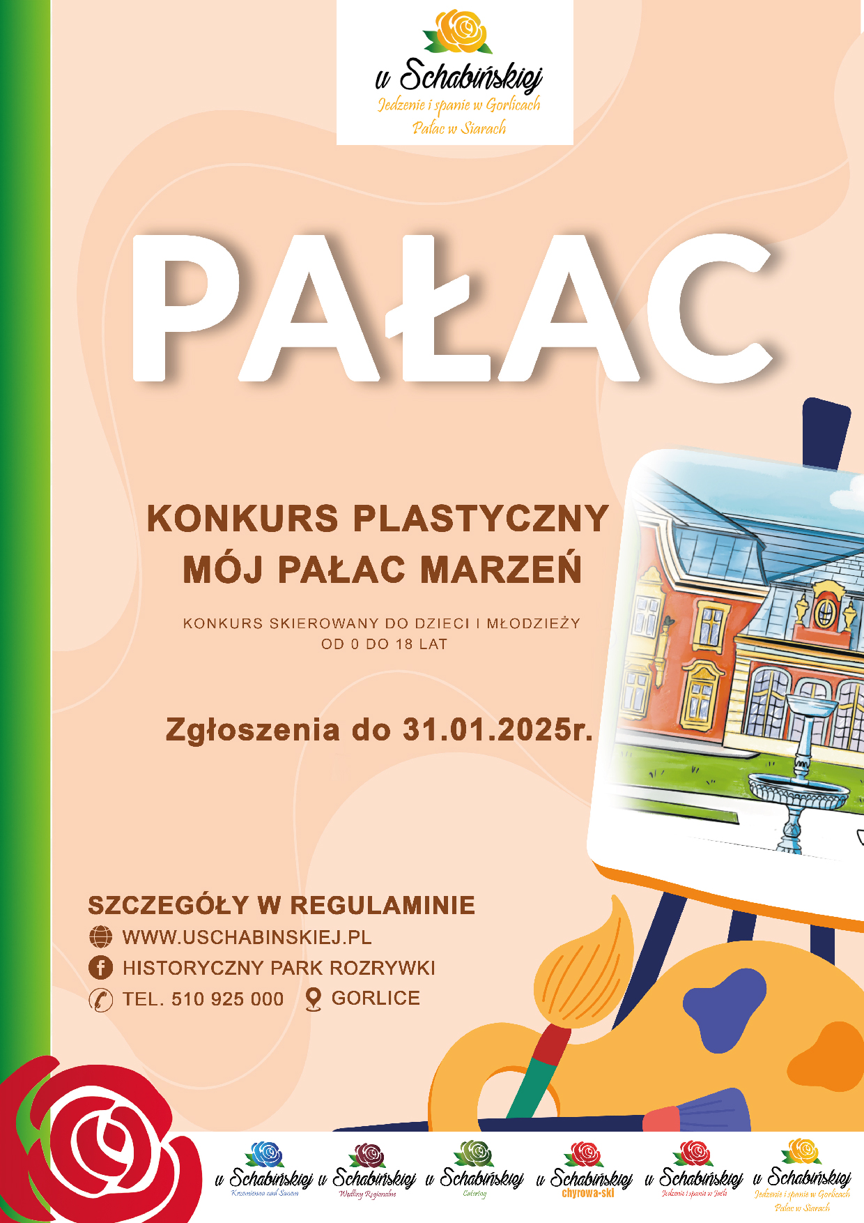 KONKURS PLAKAT HISTORYCZNY PARK ROZRYWKI 2024 25