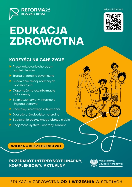 EDUKACJA ZDROWOTNA - PLAKAT A4