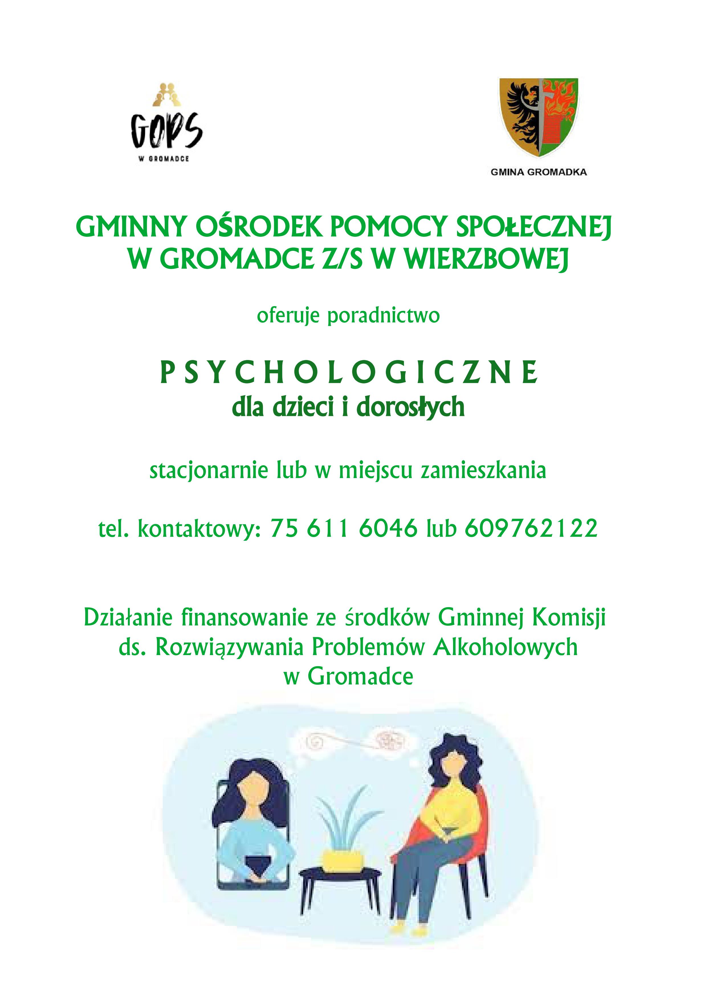 Plakat psycholog