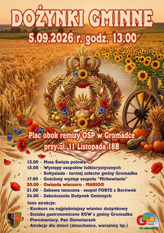 Dożynki Gminne 2026