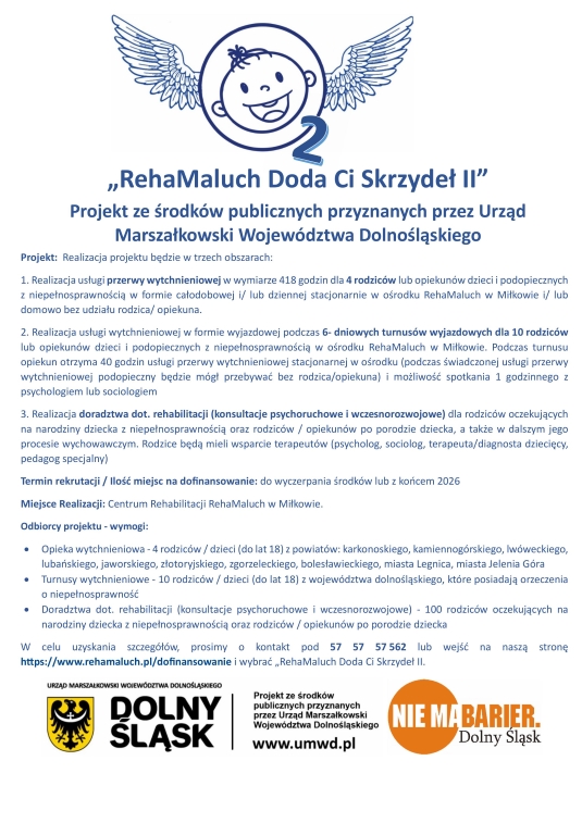 Plakat RM Doda Ci Skrzydeł II