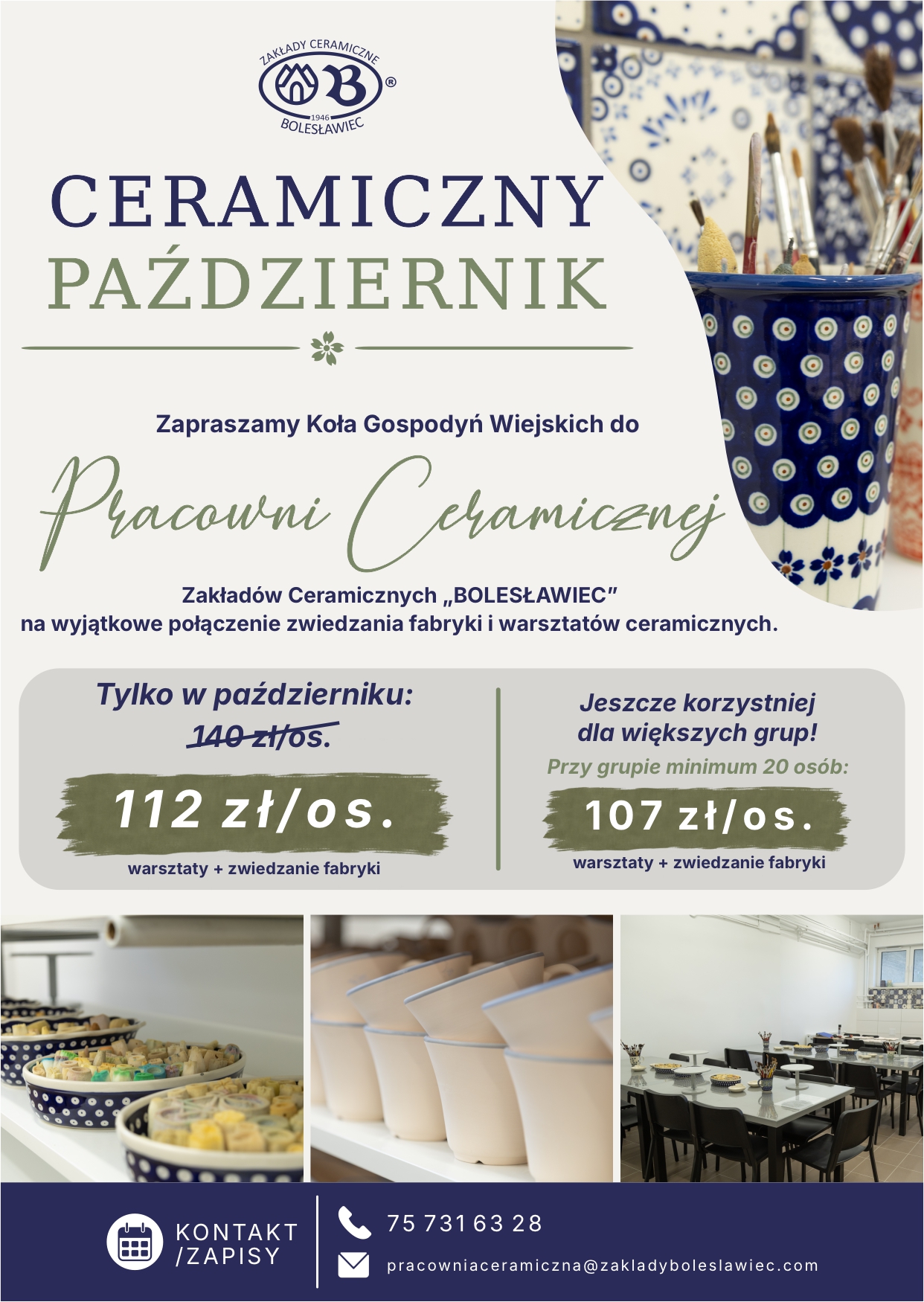 Pracowania Ceramiczna dla KGW 10.2026