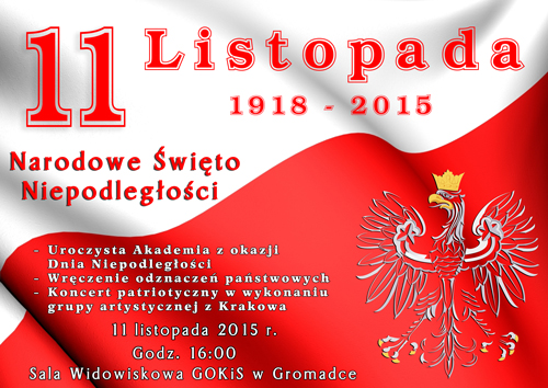 plakat 11 listopada